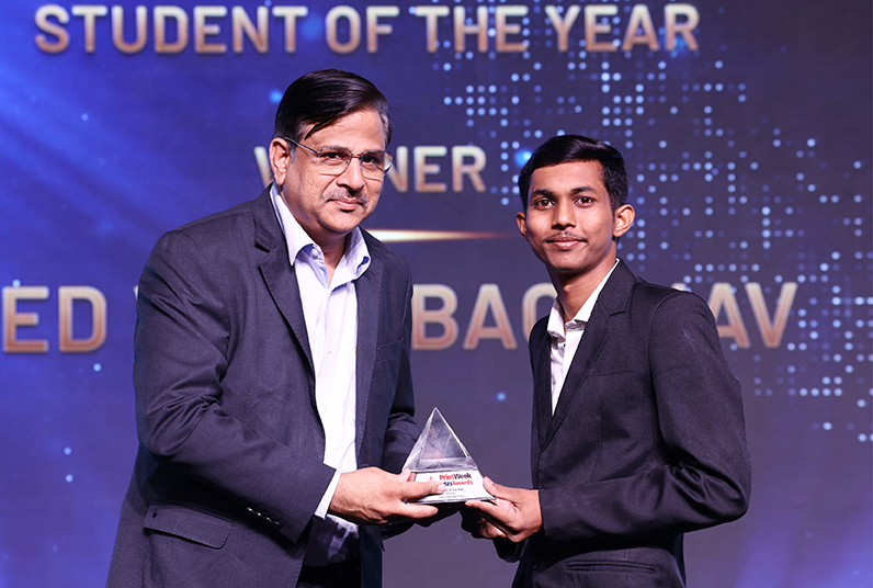 Category: Student of the Year Winner: Ved Vikas Bachhav